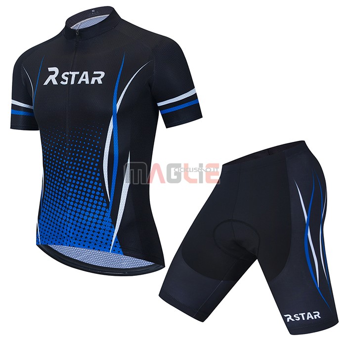 Maglia R Star Manica Corta 2021 Nero Blu - Clicca l'immagine per chiudere